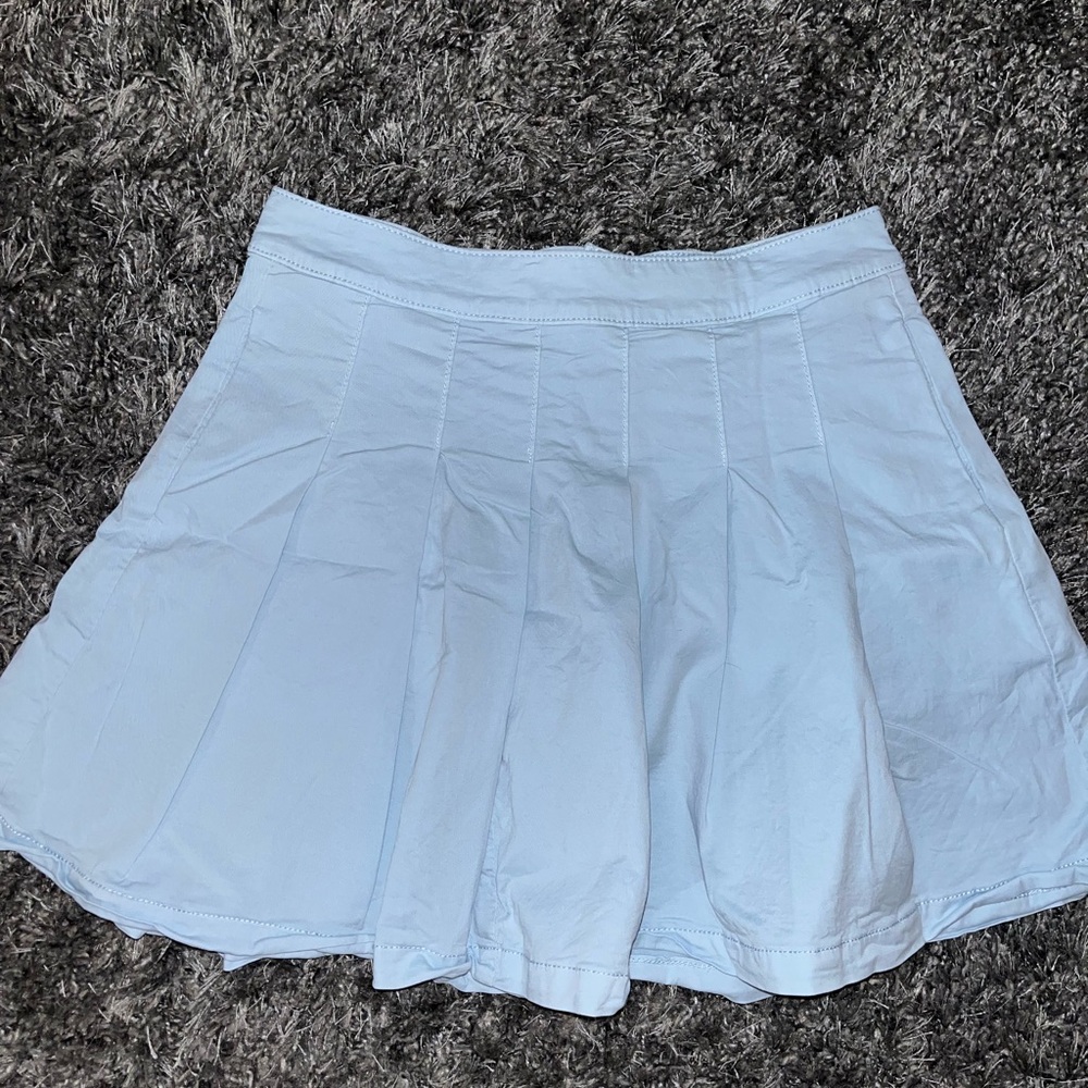 american eagle pleated mini skirt